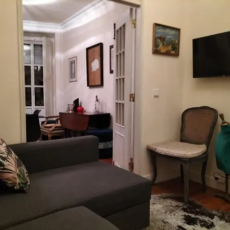 Vintage Happiness Flat Near Avenida Da Liberdade